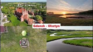 Велопутешествие Gdansk - Olsztyn (275км)