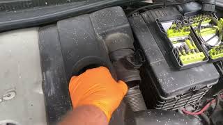 2008 VW Rabbit engine air filter replacement Vw Rabbit Engine Air Filter 2004 2008