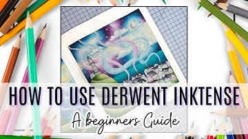 How To Use Derwent Inktense Pencils : A Beginners Guide | Colour and Chat | Tutorial