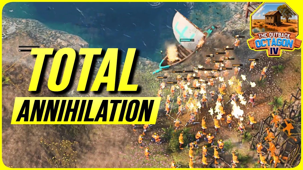 Outback Octagon 4 - An Entire Army vs One Explodey Boy [Game 3] - YouTube