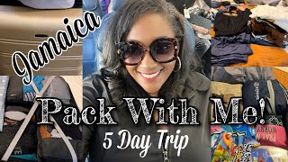 PACK WITH ME| 5 DAYS IN JAMAICA| TRAVEL FAVORITES| PACKING MOTIVATION| VACATION OUTFITS