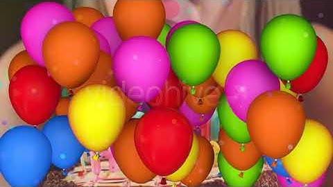 Colorful Balloons Transitions (2-Pack) | Motion Graphics - Envato elements