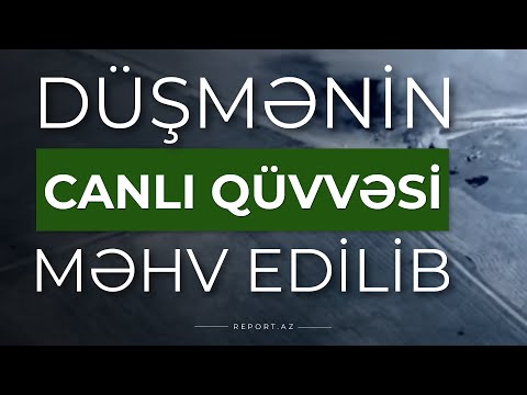 Yerdəyişmə etməyə hazırlaşan düşmənin canlı qüvvəsi və zirehli texnikası məhv edilib