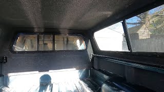 Insulating and Carpeting the Camper Shell on my Ranger