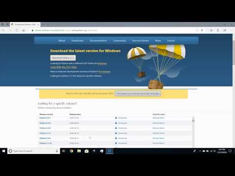 How to download and install python 3.7 on windows 10