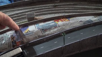N Gauge Model Railway Four Oaks Street Station Part 30 creating embankments