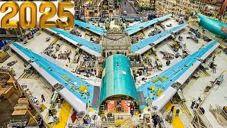 Incredible Airbus building & assembling process. Amazing airplane propeller manufacturing.