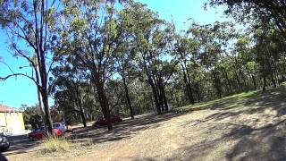 Eachine 210 Vtail testing after soft mounting front motors on rubber washers screenshot 3