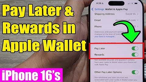 💳 iPhone 16/16 Pro Max: How to Enable or Disable Pay Later & Rewards in Apple Wallet | iOS 18 💰