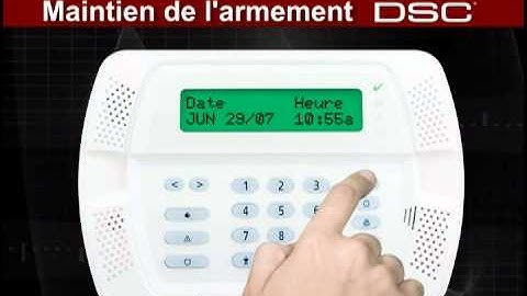 DSC - Power Series 9045 Utilisateur vidéo en français