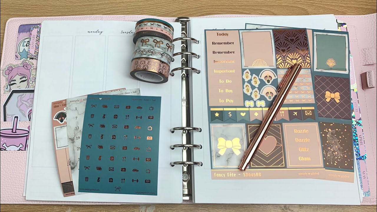 Plan with me | ft. Simply Gilded