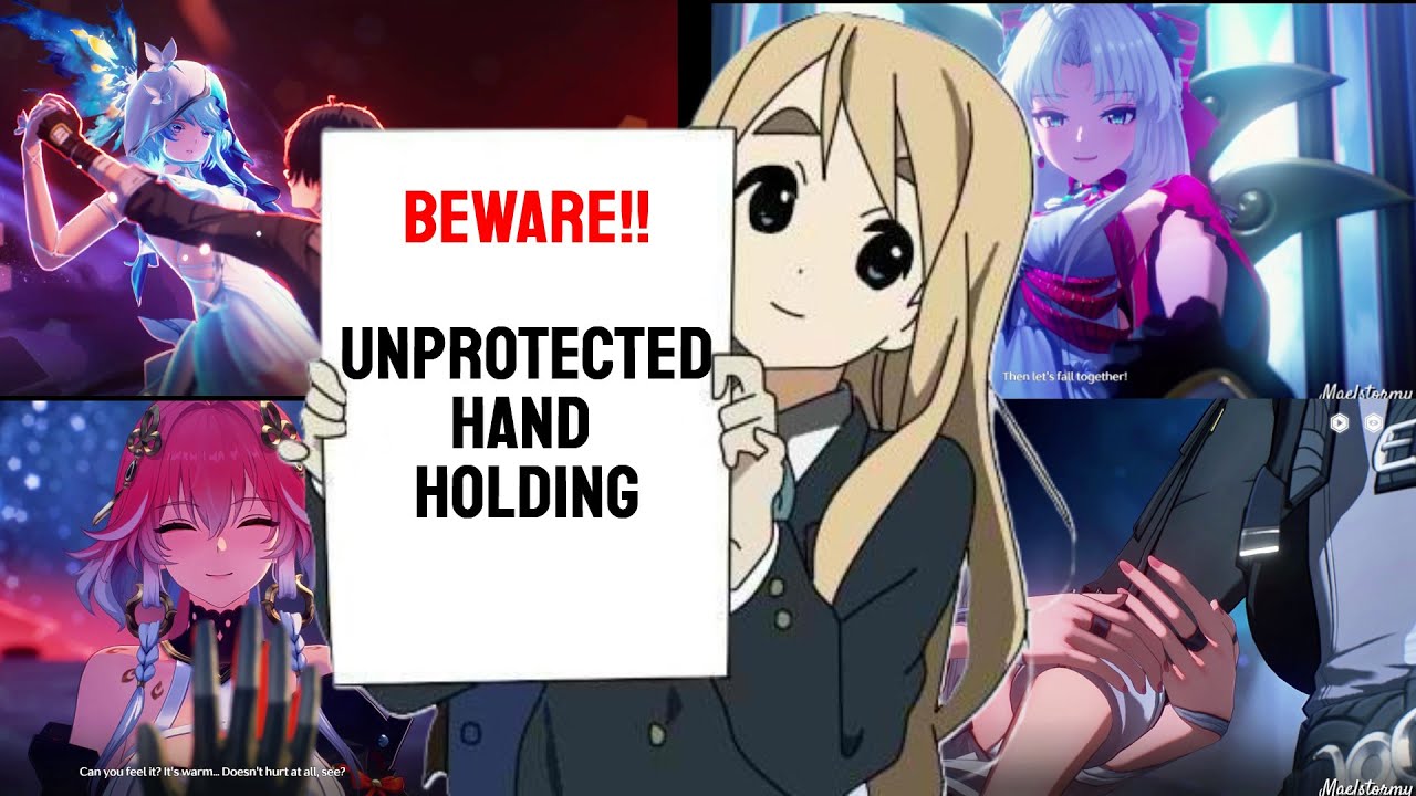 Every Hand Holding Scene with Rover (Version 1.0 to 2.0) | Wuthering Waves