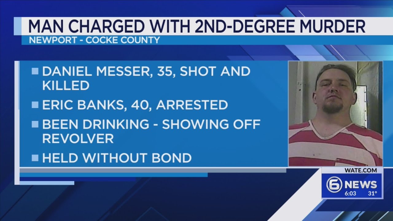 CCSO: Man facing second-degree murder charge in Newport - YouTube