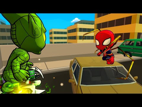 Video Chibi Spiderman vs Green Goblin - Spiderman No Way... - youtube