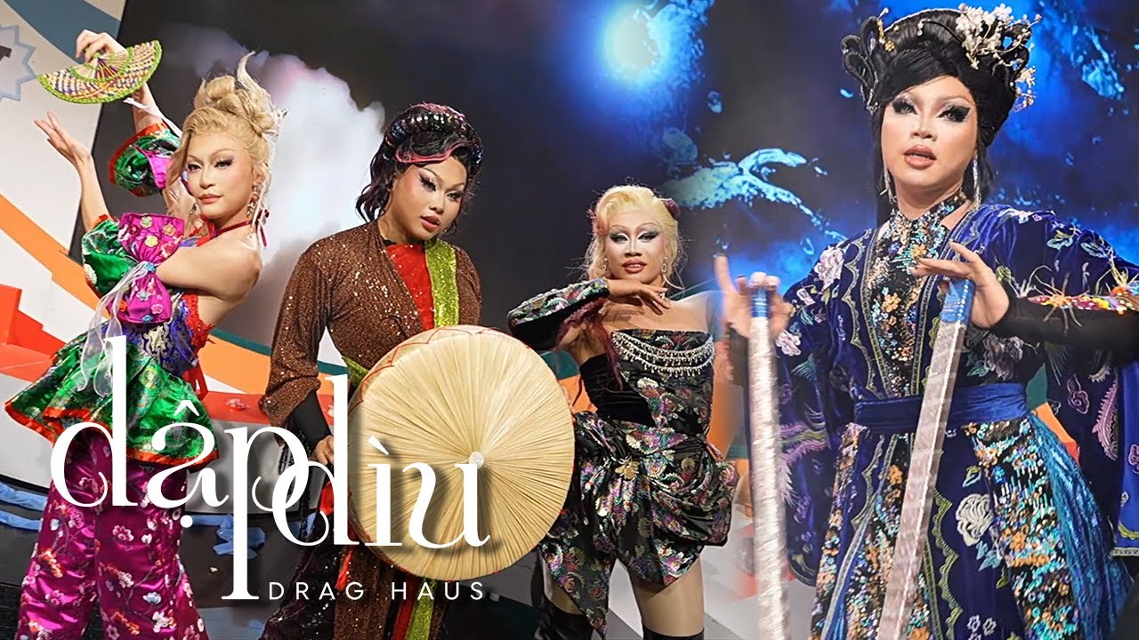 THƯ PHÁP x TÂY HỒ HOÀI CỔ x CẦU DUYÊN - Dập Dìu Drag Haus - Eyes On V (Vietnamtoday - VTV)