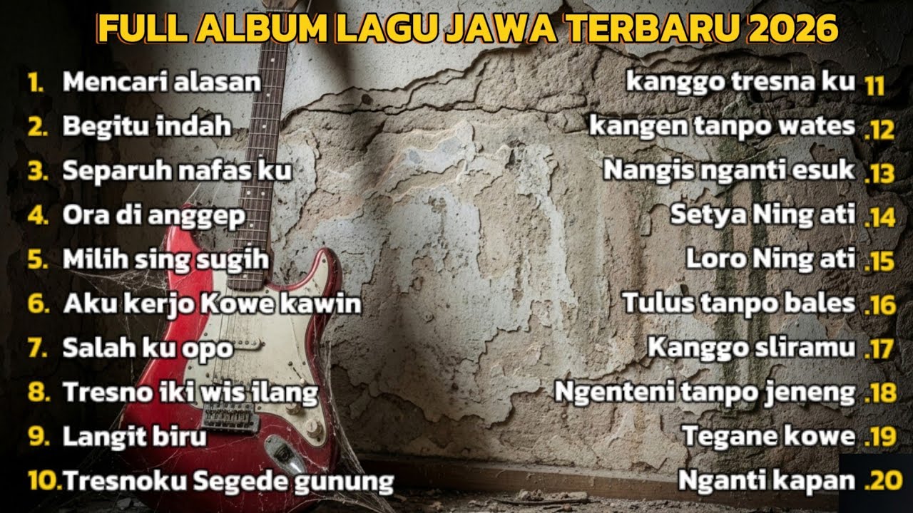 Lagu Jawa paling sedih | lagu Jawa terbaru 2026
