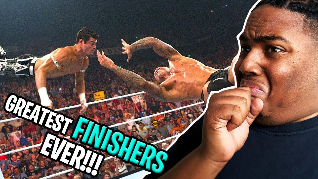 REACTING TO SOME THE BEST FINISHERS IN WRESTLING HISTORY YouTube