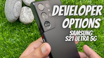 How to turn on the Developer Options menu on Samsung Galaxy S21 Ultra 5G | USB Debugging Mode