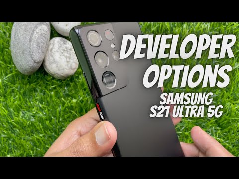 How to turn on the Developer Options menu on Samsung Galaxy S21 Ultra 5G | USB Debugging Mode