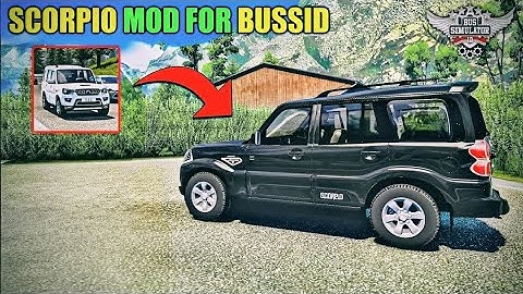Scorpio Mod for Bus Simulator Indonesia | Best Bus Simulator Games for Android | BUSSID