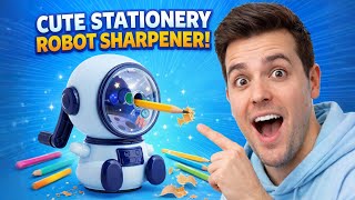 Cute Space Theme Mechanical Robot Sharpener 💫 🤖 | Stationery 