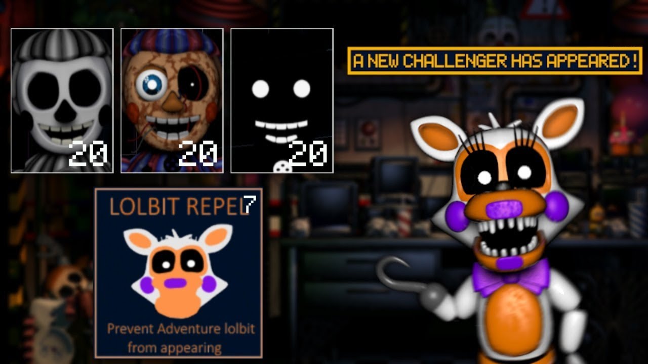 Ultimate Custom Night - Adventure Animatronics (Mod) by NIXORY - Game Jolt