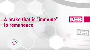 A brake that is "immune" to remanence by KEB Automation