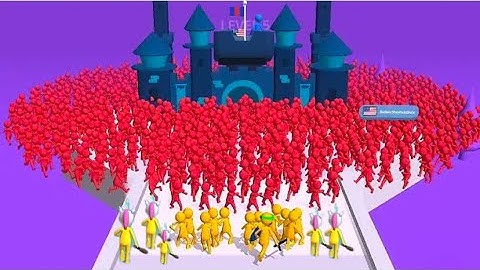 Join & Clash 😎Join Clash 3D - Gameplay Walkthrough (1-Part 15) Boos 😎(iOS & Android)