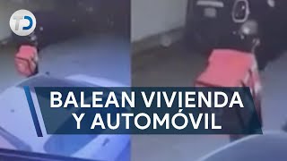 Balean casa y auto de candidato; pide protección