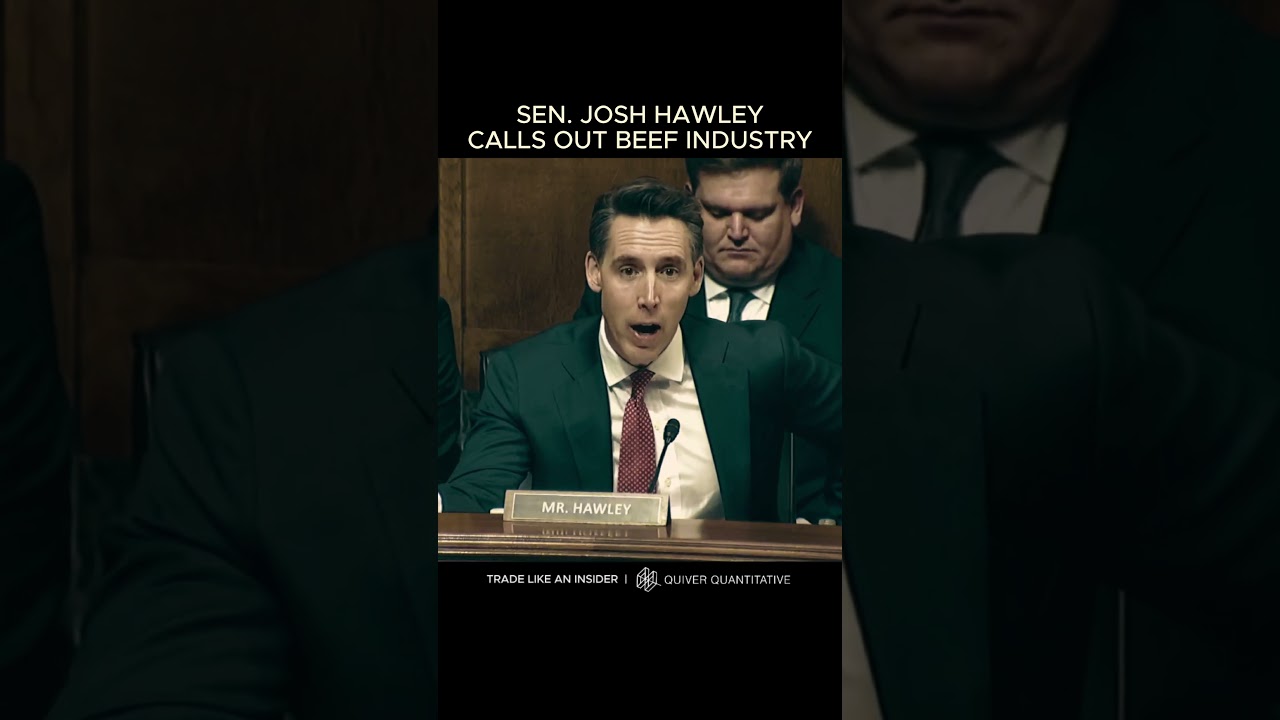 Josh Hawley calls beef industry a monopoly
