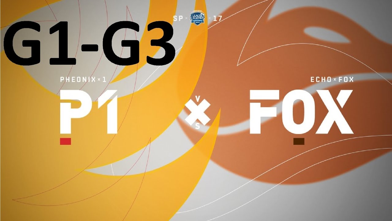 P1 vs FOX Game 1-3 Highlights - 2017 NALCS SPRING SPLIT - WEEK 7 DAY 2 - FULL HIGHLIGHTS