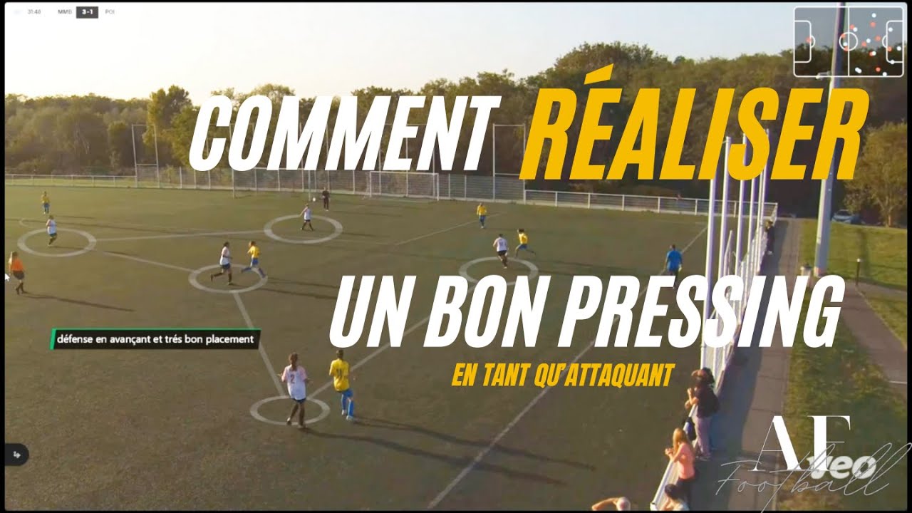 Comment faire un bon pressing en tant qu'attaquant