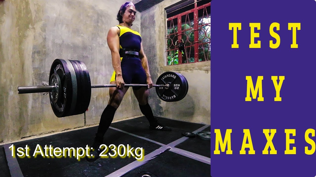 FILIPINO POWERLIFTER MAXES OUT AT HOME YouTube