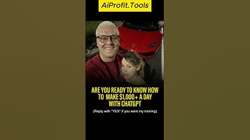 Chase Helps You Unlock The Secret To Earning Over $1,000 A Day with ChatGPT