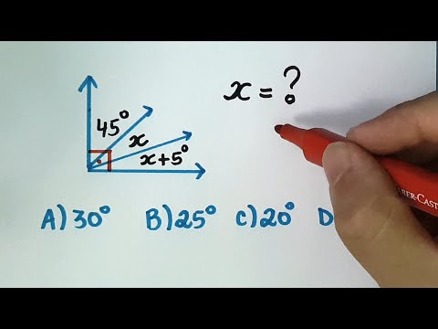 🔥 HELP MATEMÁTICA BÁSICA - Calcular o ângulo x -  #305