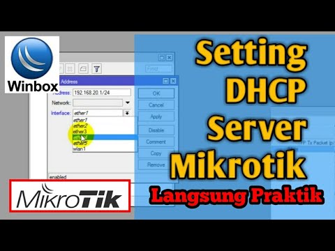 SETTING DHCP SERVER MIKROTIK