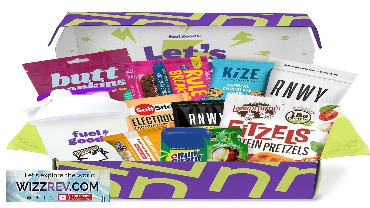 The RunnerBox by Fuel Goods Best Running Gift Box for Women