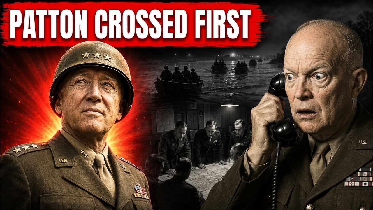 Eisenhower Never Expected Patton to Cross the Rhine Before Montgomery's Offensive Even Began