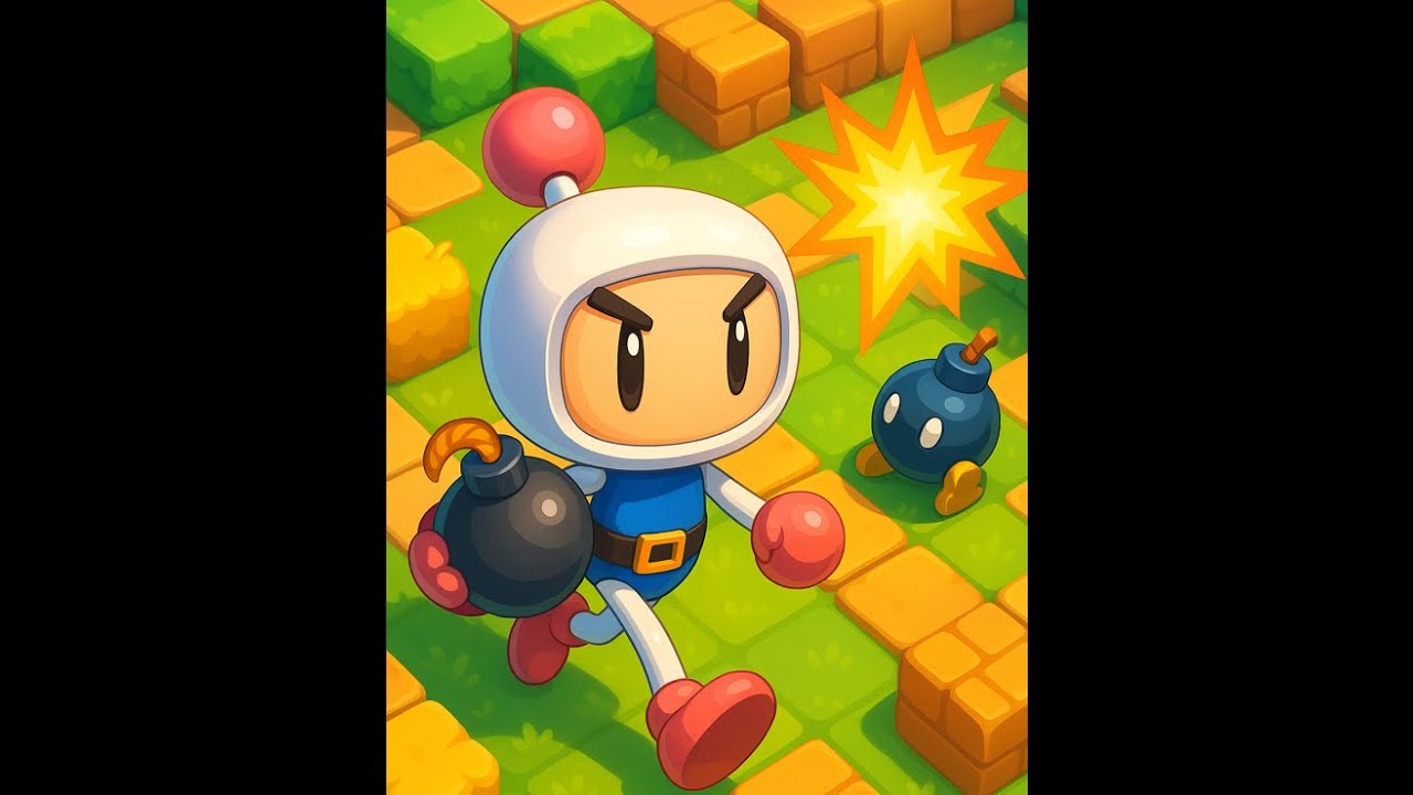 Bomber man game by (Ajay) - YouTube