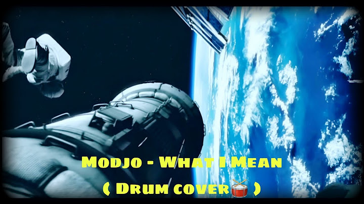 What I Mean Drums version - Drums performance video thumbnail