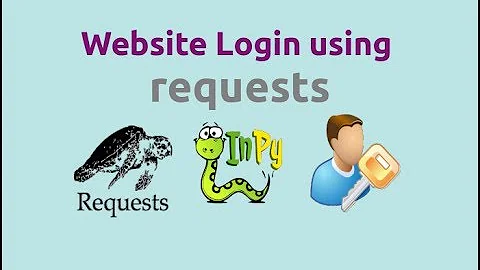 Website login using requests library in Python