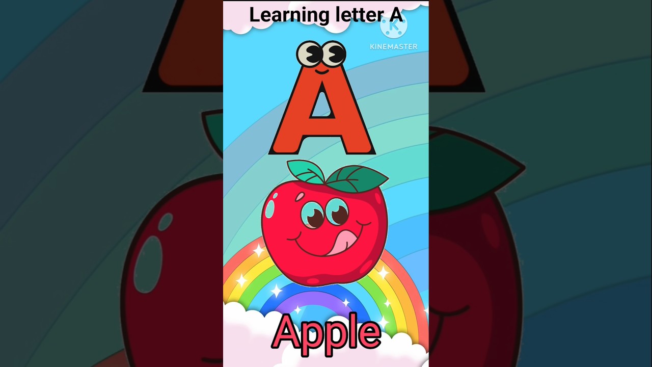 A for Apple 🍎 | ABC Learning for Kids | ABC Shorts