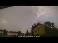 Day timelapse 12th August 2020, Exploding updrafts & thunderstoms, London UK