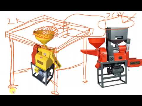 Mini Rice Mill Machine with Dirt Separator mas mahal ng 20k