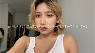 grwm to dance cover / make up tutorial & backstage