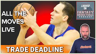 NBA Fantasy Basketball: Trade Deadline Day Live Coverage & Implications #NBA #nbatradedeadline