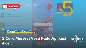 88 - 2 Cara Mereset Versi Pada Aplikasi iPos 5 Mobile