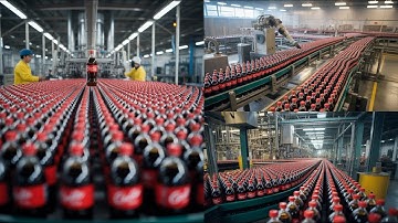 How Coke Is Made Today 🏭😲 Modern Factory Process Explained!