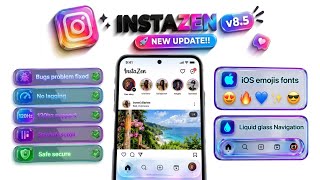 How to Install iOS,emoji,font Instagram on Android 📱🍎 | Get iPhone Instagram Look on Android! screenshot 2
