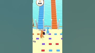 Bridge race gameplay #shorts #funny #funnyvideo #games #gameplay